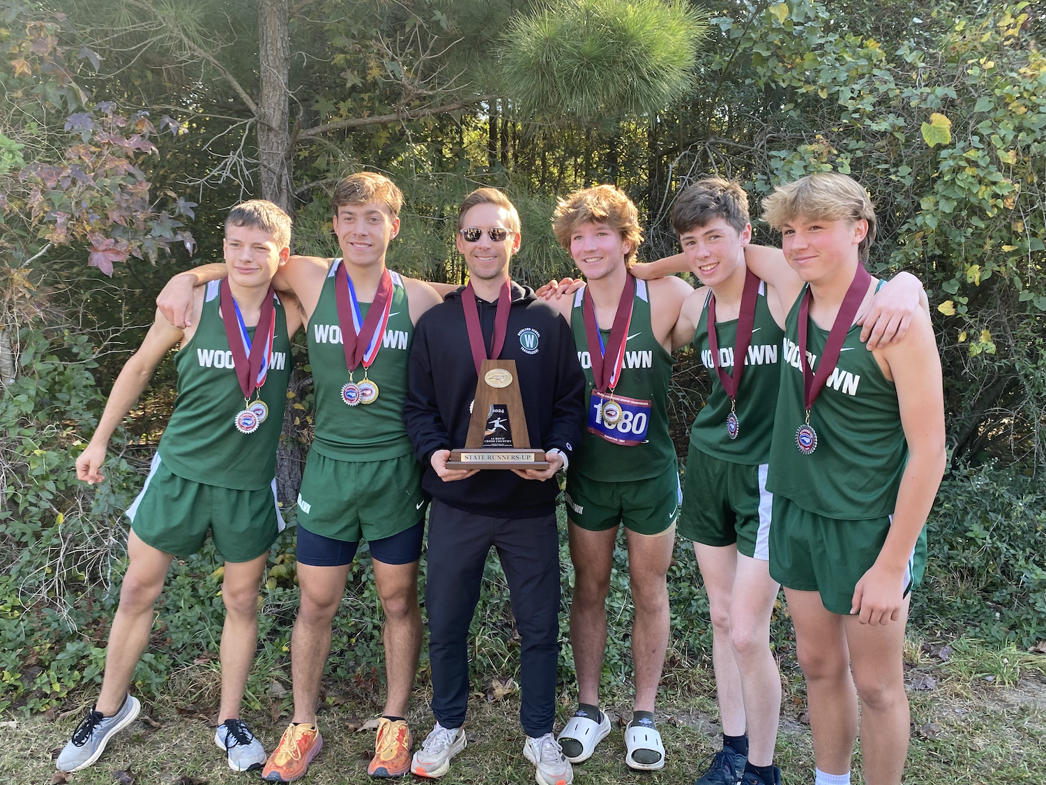 Varsity XC 2nd Place NCISAA Championships